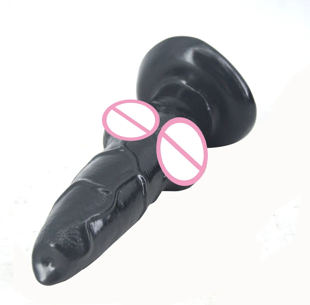 Фаллоимитатор собаки FAAK 2017 Новое поступление животное с присоской пенис волка