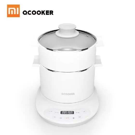 Xiaomi Mijia Q плита многофункциональная электрическая плита чайник горячий горшок Гриль плита с пароваркой яичный котел