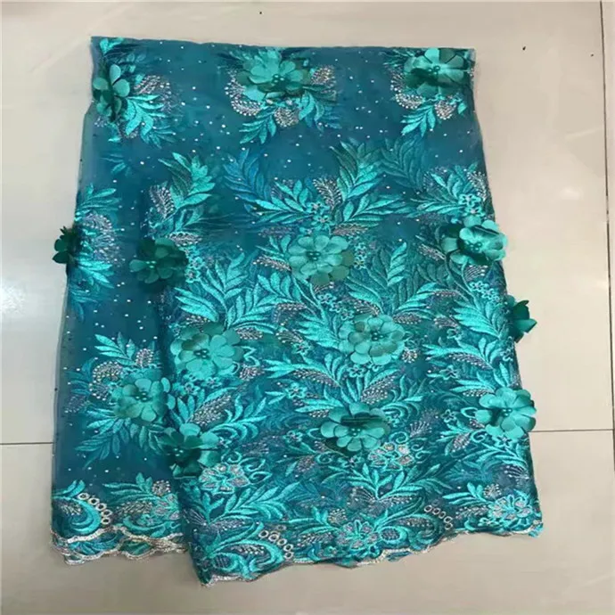 Новая африканская кружевная ткань 2018 вышитая нигерийская красный черный