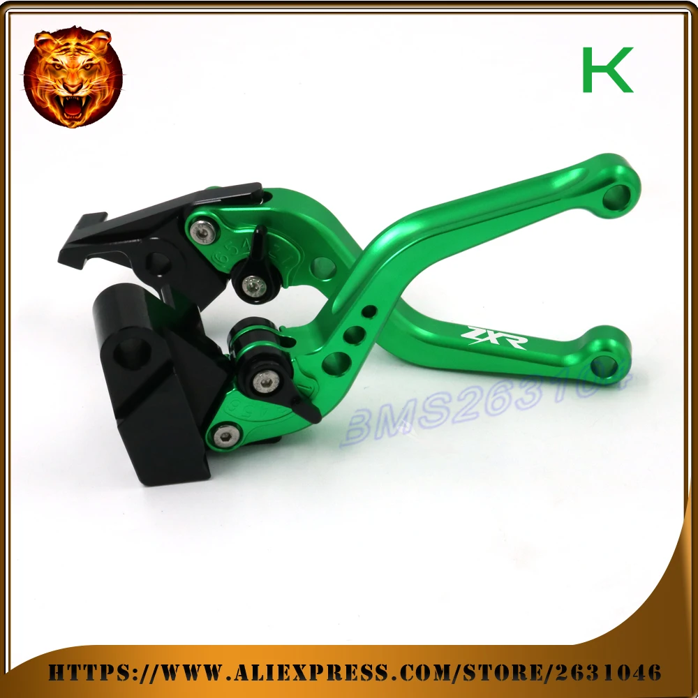 Регулируемые рычаги тормозной муфты для KAWASAKI ZXR400 Бесплатная доставка с