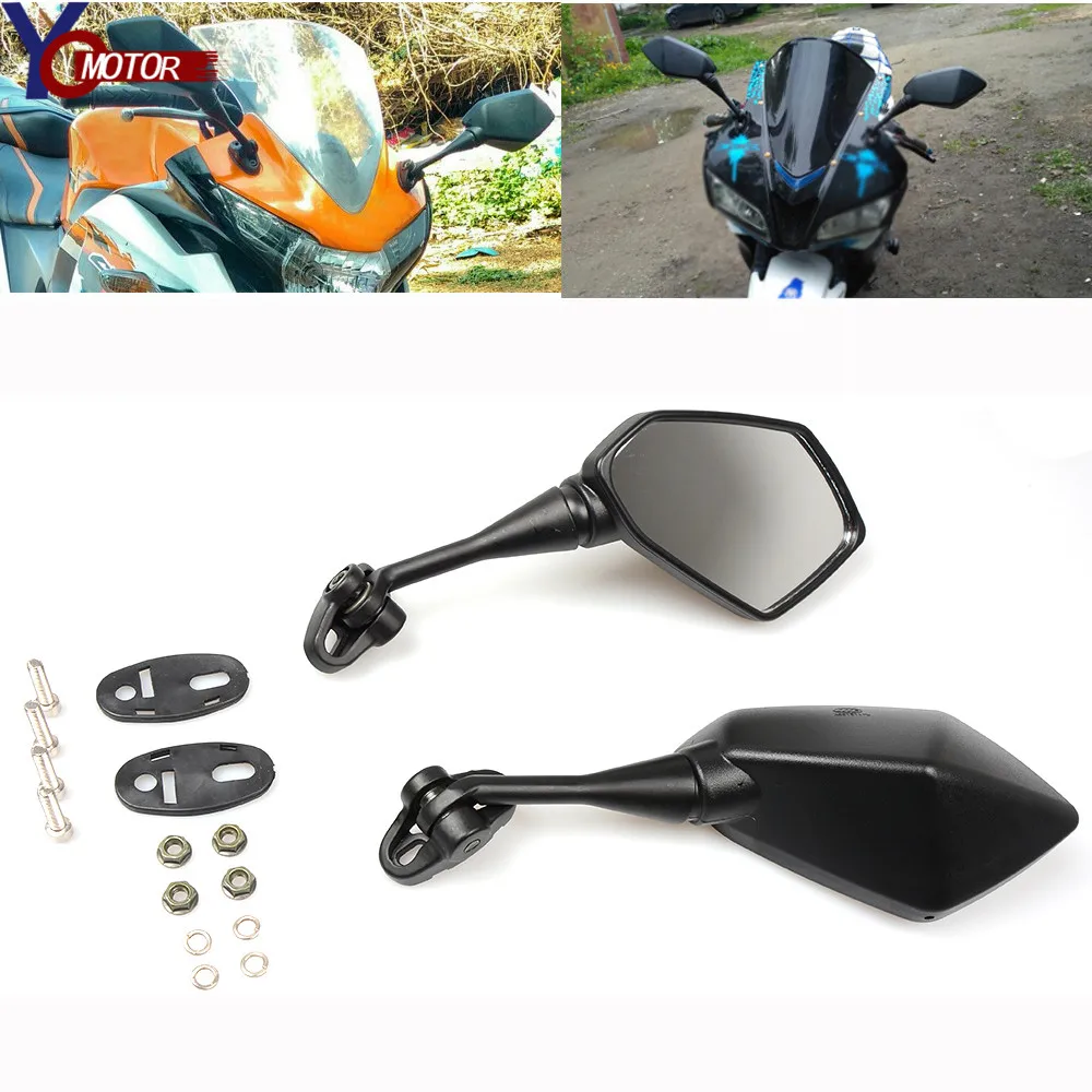 Для BMW SUZUKI HONDA CBR600RR 2003 2011 DUCATI KAWASAKI APRILIA HYOSUNG мотоциклетные зеркальные боковые