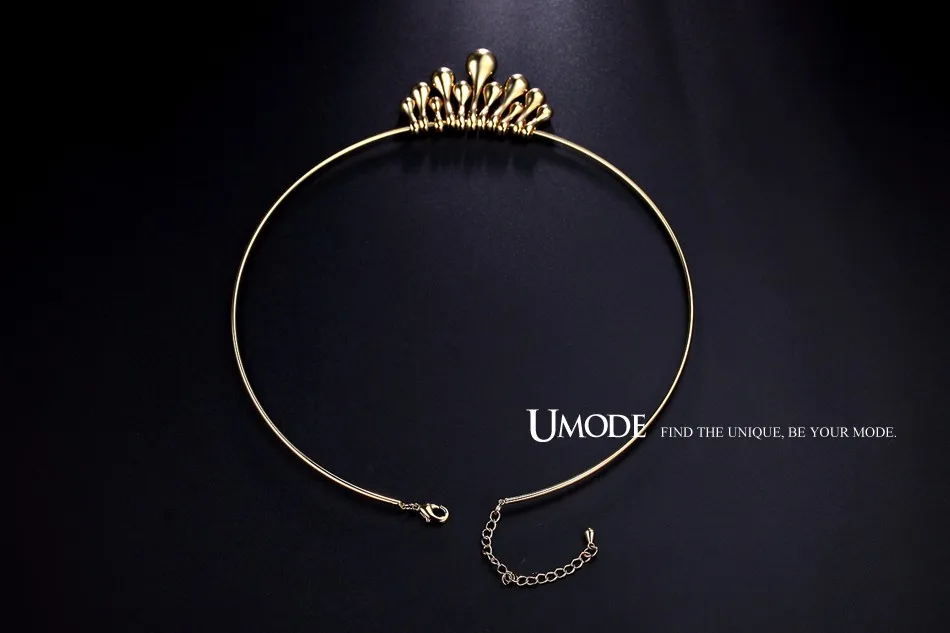 UMODE, колье на удачу, милые Подвески, ожерелье, колье с кругами, ожерелье с этикой, Трендовое женское ювелирное изделие, подарки на день рождения, Boho UN0234B
