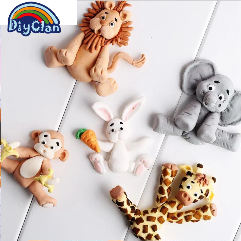 Силиконовая форма для печенья в виде льва слона жирафа украшения торта