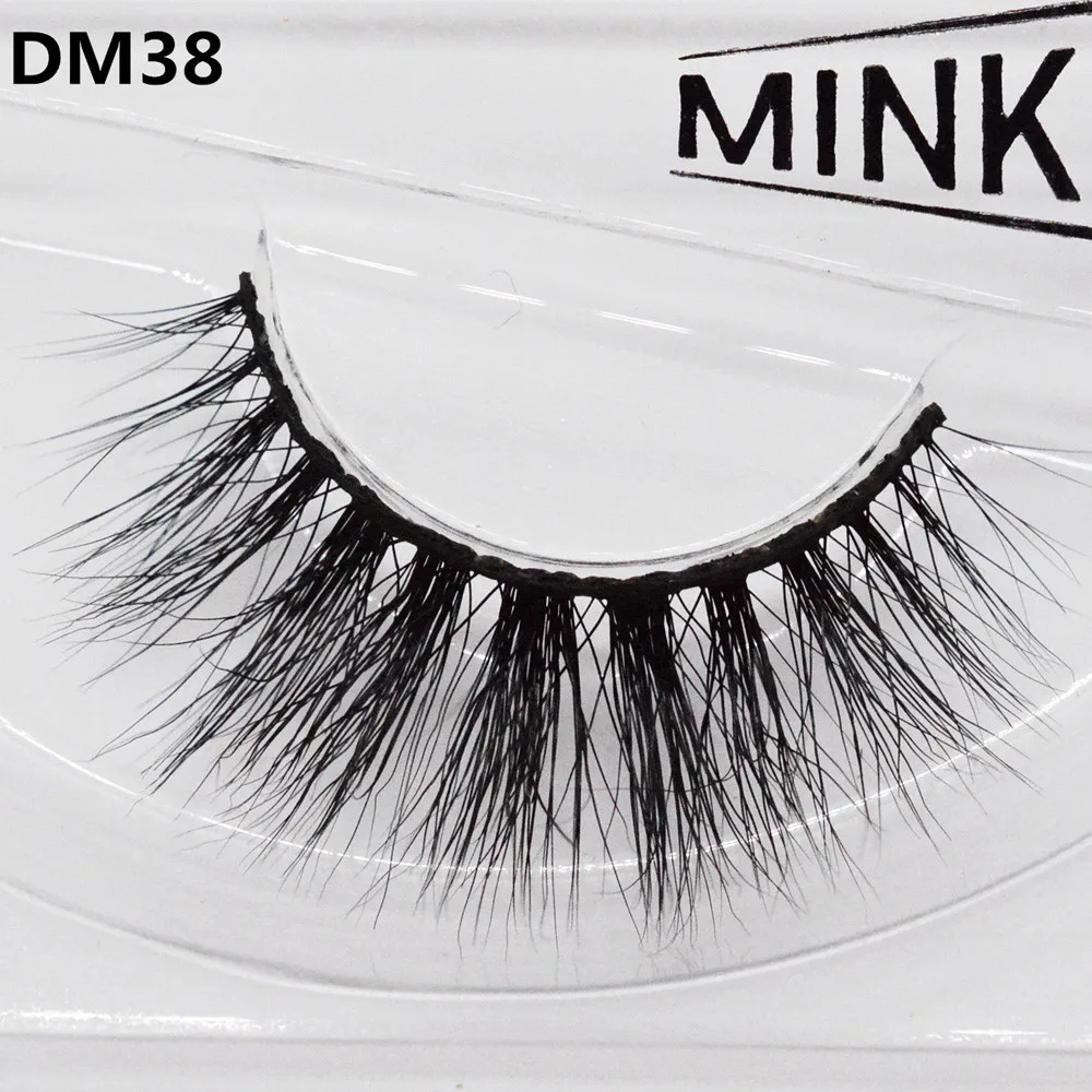 1 пара Роскошные 3D накладные ресницы пушистая полоса длинные натуральные