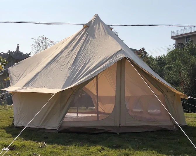 Бренд 4*6 метров большой glamping Палатка колокольчик палатка для мероприятий