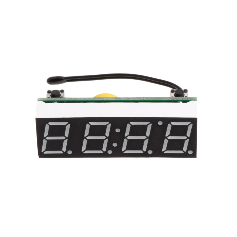 1 шт. автомобиль 3 в LED DIY цифровые часы температурный модуль напряжения