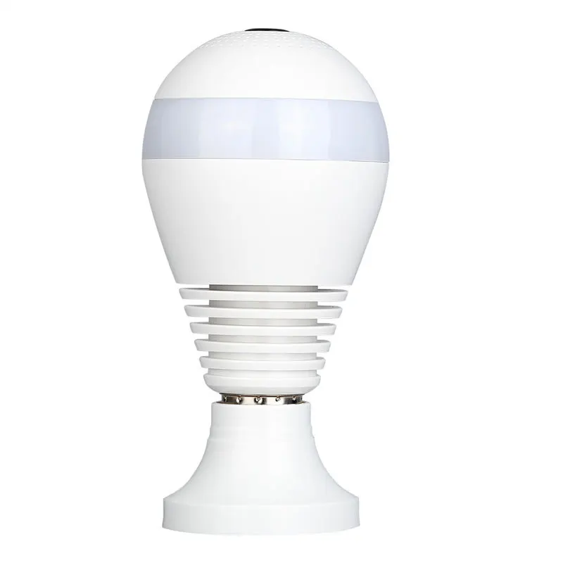 960 P 360 градусов панорамный светодиодные лампочки Smart беспроводной телефон приложение управление CCTV 3D VR камера WIFI "рыбий глаз" лампа охранных#20