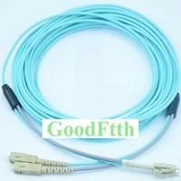 armoured armored patch cord sc lc lc sc om3 duplex goodftth 1 15m