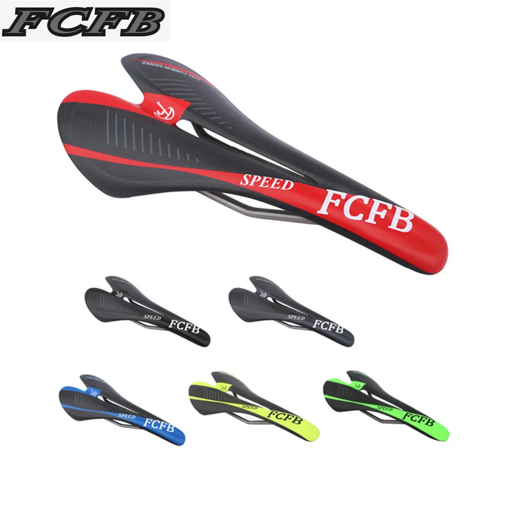 2017 FCFB углеродное седло с титановым бантом для шоссейного велосипеда горного