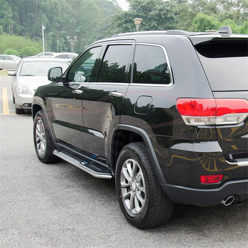Высококачественная алюминиевая подножка боковая Nerf подходящая для JEEP Grand Cherokee 2011