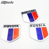 high quality russia car sticker 3d flag logo label sticker accessories for mercedes benz series a b c e s g m ml glk cl clk