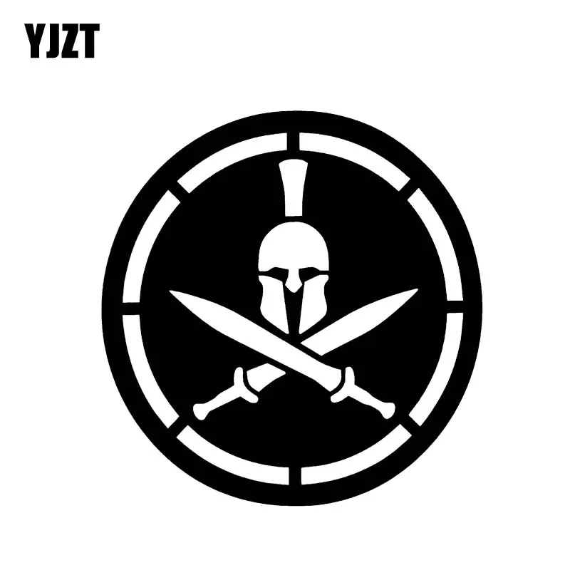 YJZT 11 5 см * персональная виниловая наклейка автомобильная Spartan Molon Labe