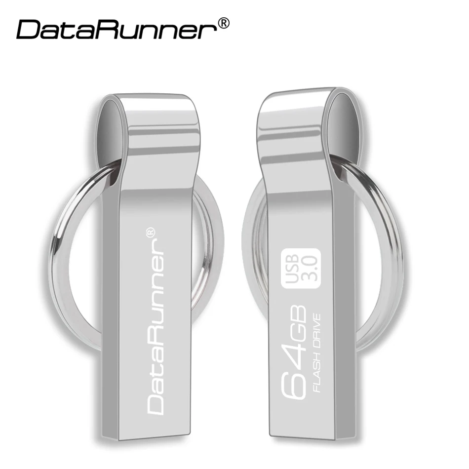 DataRunner USB флеш накопитель ручка для ключей привод 16 ГБ 32 64 128 водонепроницаемые