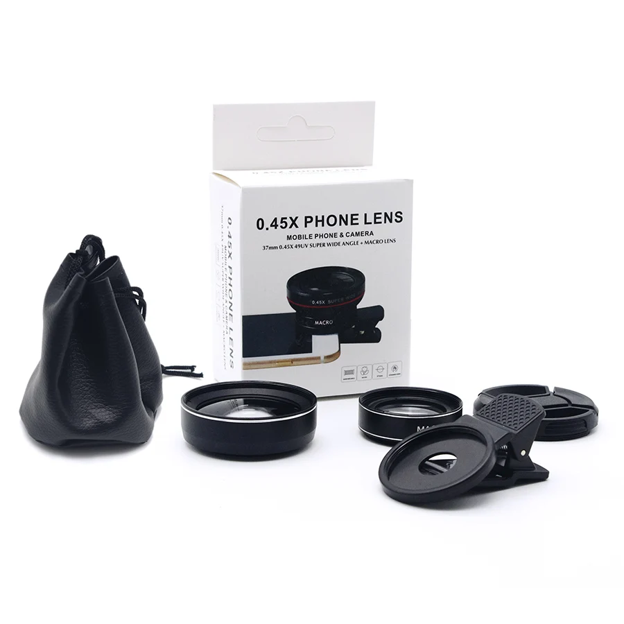 KHP мобильный телефон объектив для телефона камера сотовый Смарт 0.45X