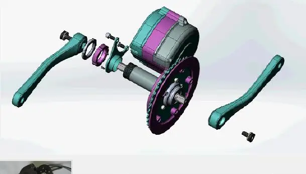 ЕС нет налога! Bafang 8Fun BBS02 750 Вт 48VMotor Набор для электровелосипеда комплект
