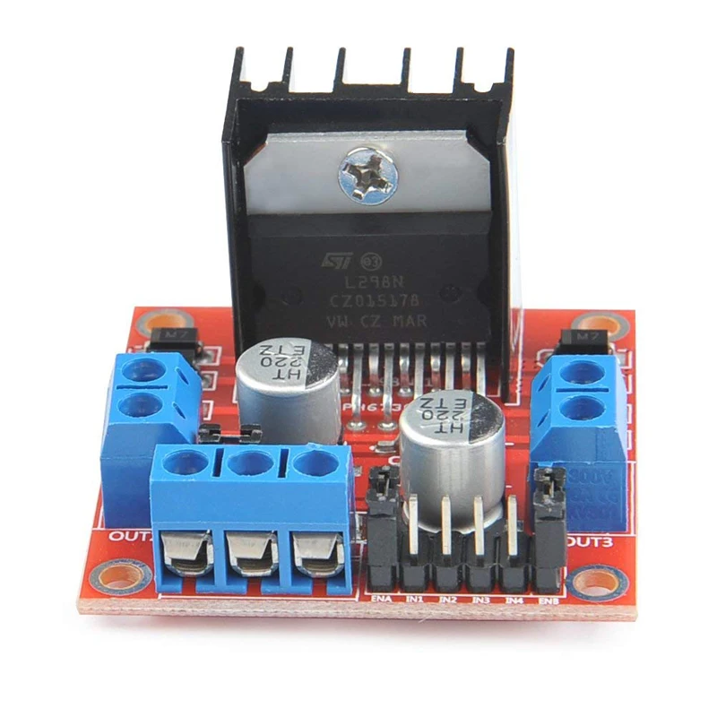 

1PCS Smart Electronics L298N Stepper DC Motor Driver Shield Expansion Development Board for arduino DIY Car Robot