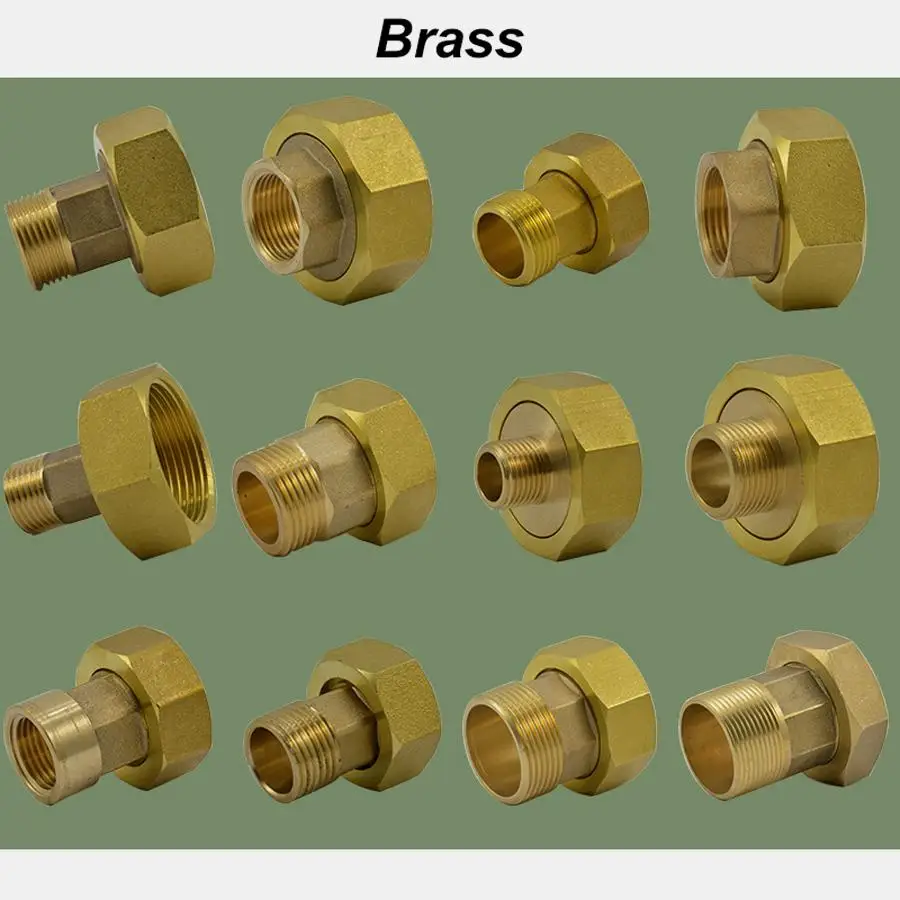 3/4 &quotBSP Женский до 1/2&quot BSP мужской короткий латунный соединение трубы фитинг вода