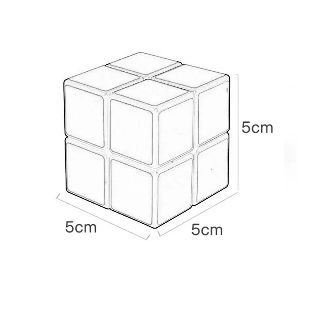 Высокое качество 2x2x2 Magics кубик-головоломка скорость вызов Подарки обучение и