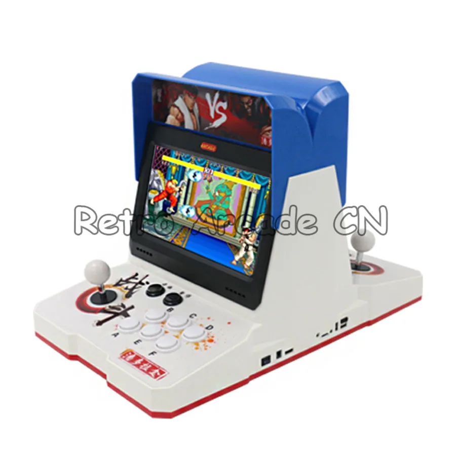 Pandora box 9d 2500 В 1 аркадная игровая консоль пластиковая мини 10 дюймовый двойной экран