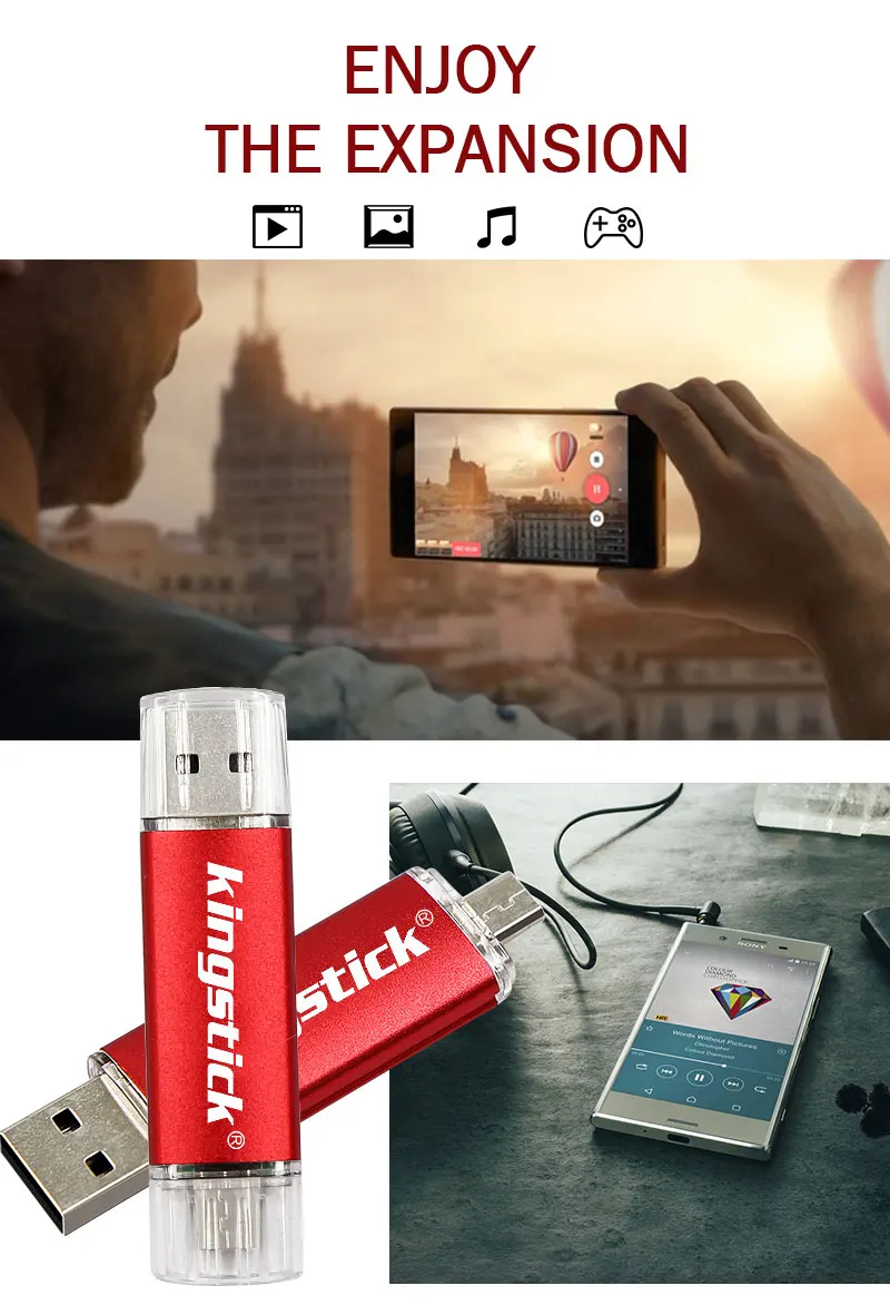Цветной внешний USB флеш-накопитель OTG 64 Гб 128 ГБ Флешка 32 Гб Флешка 4 ГБ 8 ГБ 16 ГБ карта памяти для смартфона планшета
