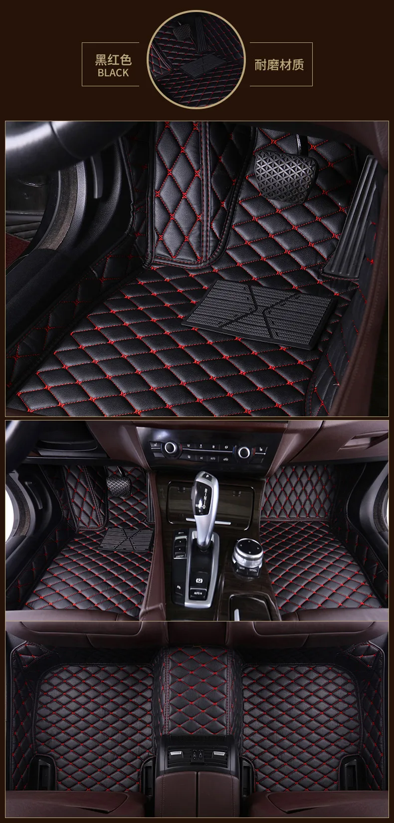 EMS автомобильные коврики, чехол для Kia Sorento Sportage Optima K5 Forte Carens Soul, 3D автомобильный стиль, кожаные противоскользящие ковровые вкладыши