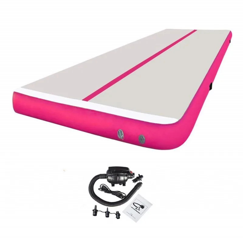 Дешево Бесплатная доставка 7x2x0,2 м надувной гимнастический коврик Airfloor Кемпинг Надувной Airtumble трек для гимнастики, бесплатная доставка плюс размер