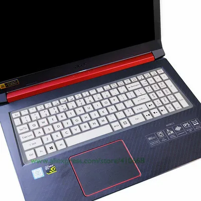 White Защитная пленка для клавиатуры 17,3 дюймов, Защитная пленка для acer Predator Helios 300 PH317 17,3( выпущено - Цвет: White