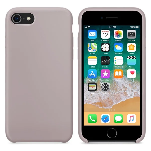 35 Lavender Официальный силиконовый чехол для iPhone 7 8 Plus чехол для iPhone 6 S 6 S чехол для телефона s для iPhone XS MAX XR X Чехол без логотипа Coque - Цвет: 35 Lavender