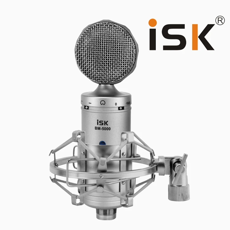 Оригинальный конденсаторный микрофон ISK профессиональный для записи на
