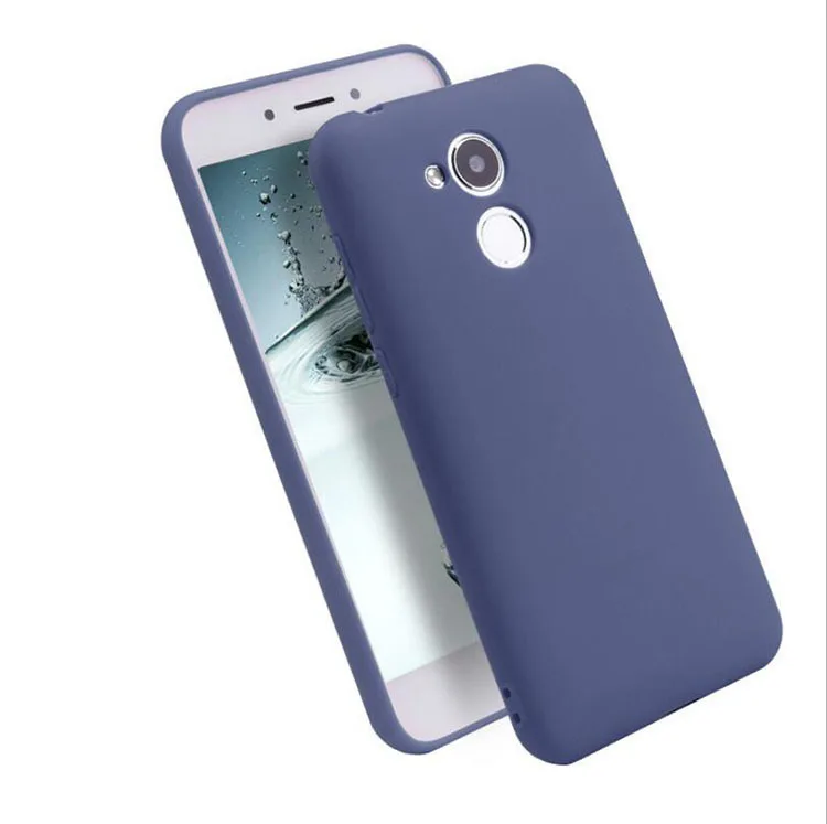 Женский чехол силиконовый мягкий из ТПУ для Huawei Honor 6A прозрачный матовый