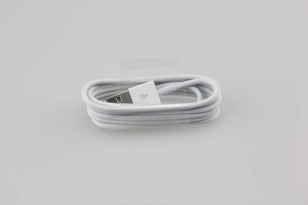 Белый USB кабель для передачи данных 1 м/3 фута 8 контактов зарядки iPhone 7 6 plus 5