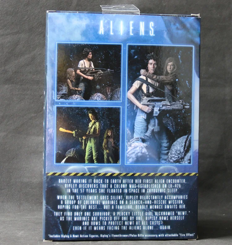 Горячие NECA 30 летие классический Sci FI фильм про инопланетян спасение Ньют Рипли И 18