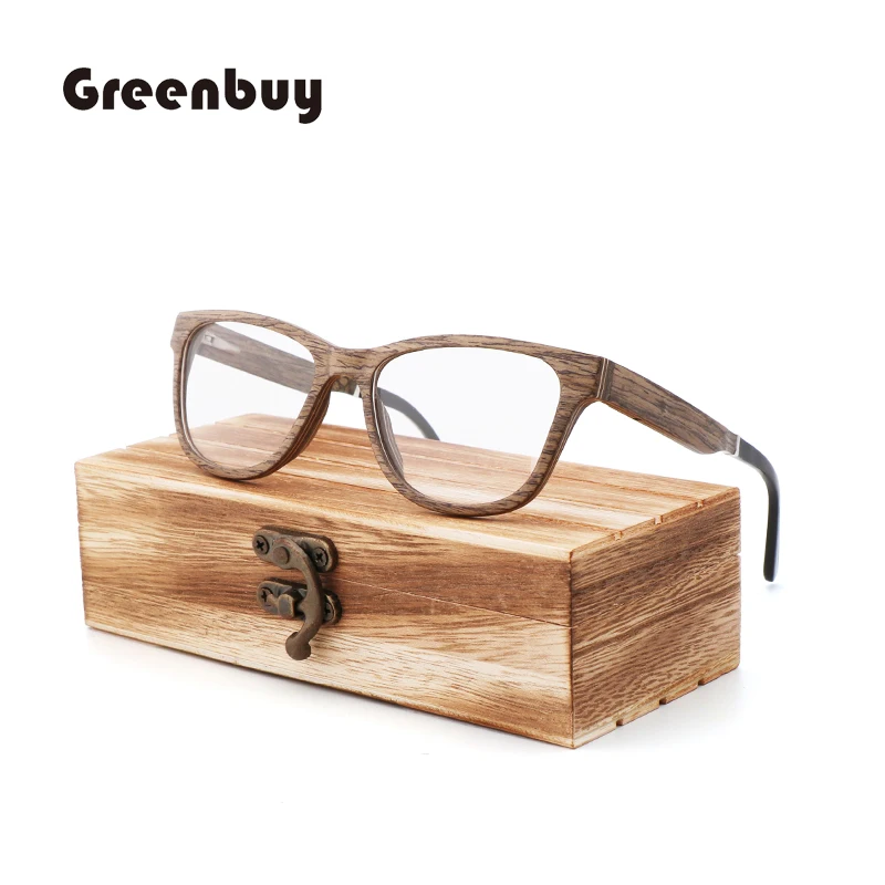 

Cadre de lunettes de soleil pour hommes et femmes de cadre optique cadre en bois de bambou à la main