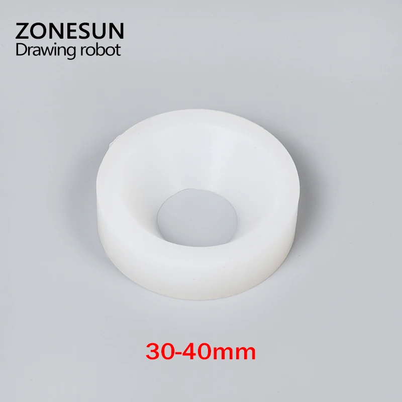 ZONESUN крышка завинчивающий патрон бутылки приемник укупорочной машины