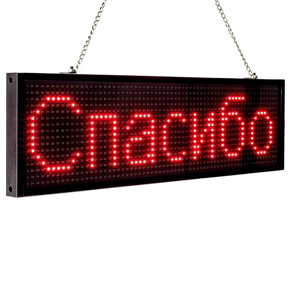 34 см P5MM RGB СВЕТОДИОДНАЯ вывеска полный цвет многоцветный Программируемый
