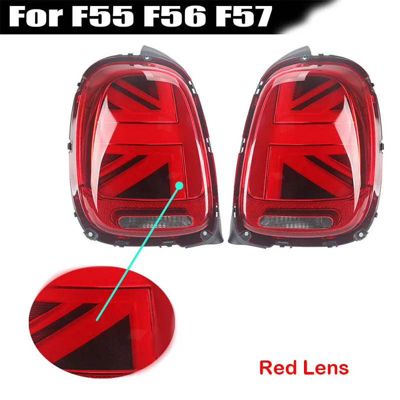 IJDM OEM JDM 3D оптический Юнион Джек светодиодный задний фонарь в сборе для-up Mini cooper F55 F56 задние фонари 12 В