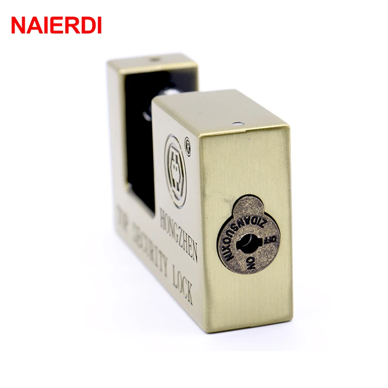 Замки NAIERDI E9 серии Archaize Super B безопасные противоугонные замки античные бронзовые