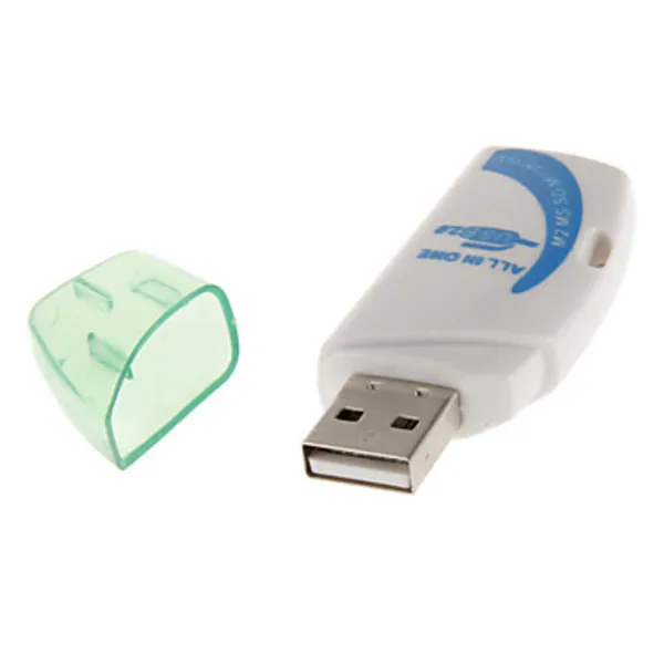 Keywest 4-in-1 USB 2.0 Memory Card Reader (Purple Yellow Green Orange) | Электронные компоненты и принадлежности