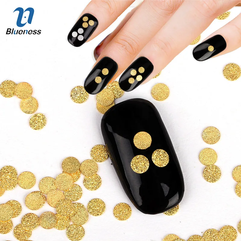 Блестящий сплав Матовый круглый дизайн блинов Золотой Серебряный металл медь