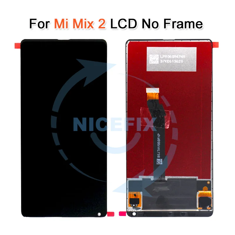 5.99&quotIPS Display For XIAOMI Mix 2/MI LCD Touch Screen Digitizer with frame Snapdragon 835 MI MIX 2 MIX2 lcd Assembly|lcd screen display|lcd
