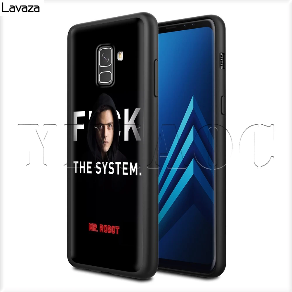Чехол-робот Lavaza Mr для Samsung Galaxy S6 S7 Edge J6 S8 S9 S10 Plus A3 A5 A6 A7 A8 A9 Note 8 9 | Мобильные телефоны