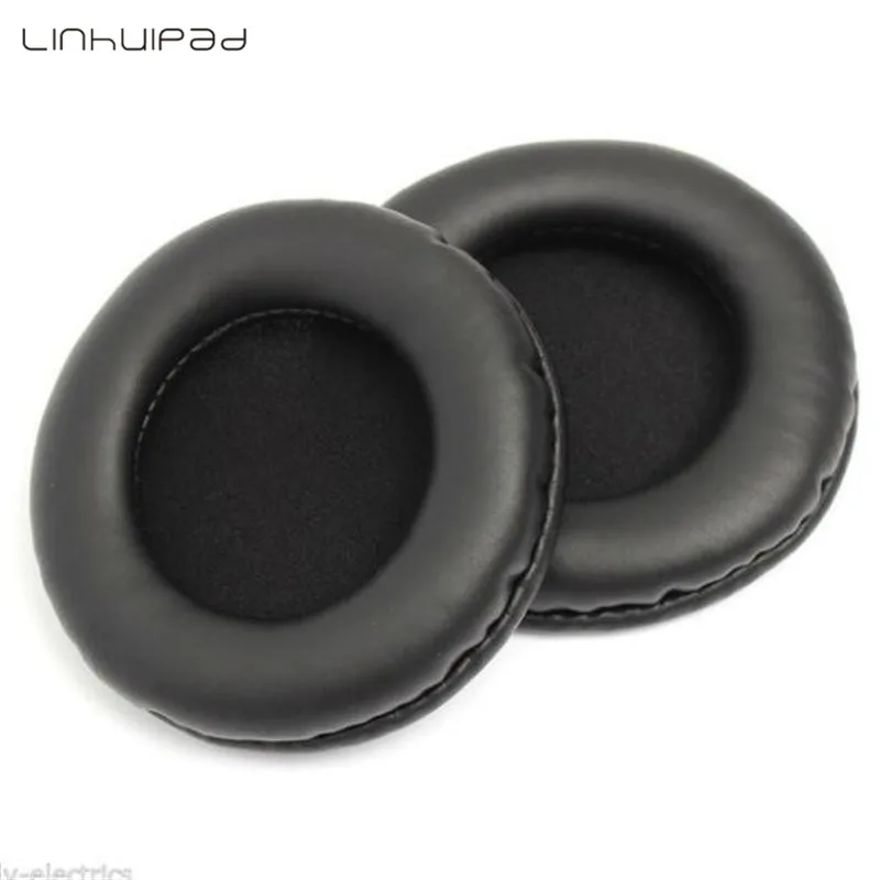 Linhuipad 1 пара 90 мм кожаные амбушюры сменные 9 см диаметр для HD215 HD225 HD440 и Synchros S70