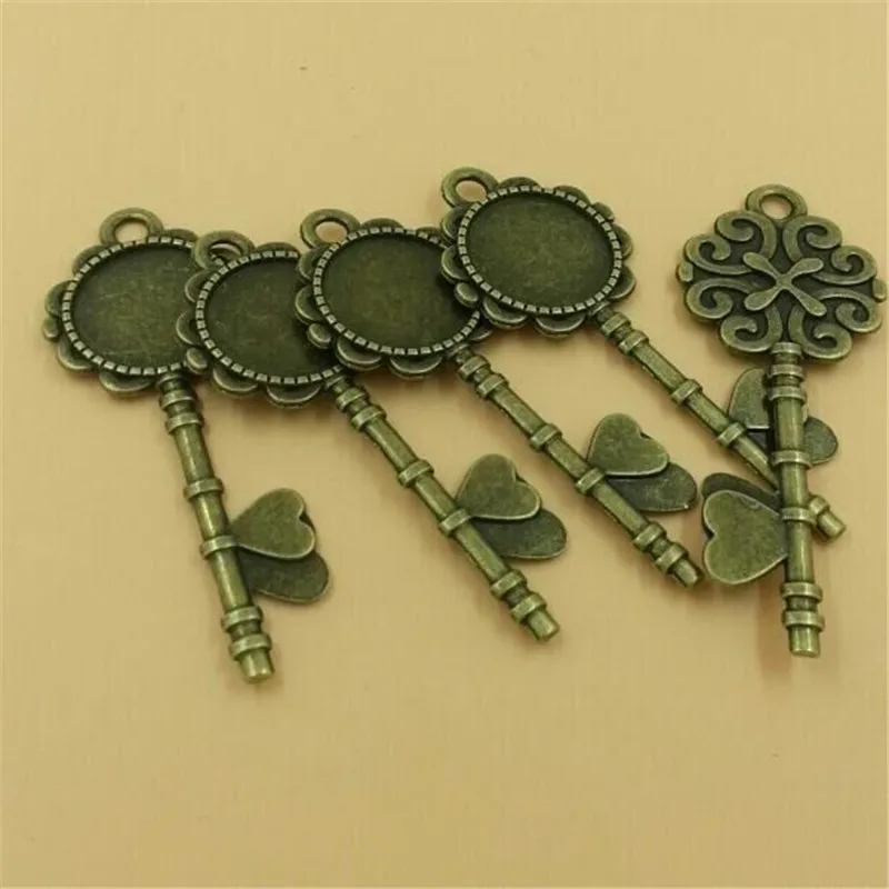 Подвески для подвески в античном стиле из серебряного и бронзового сплава 10 шт.