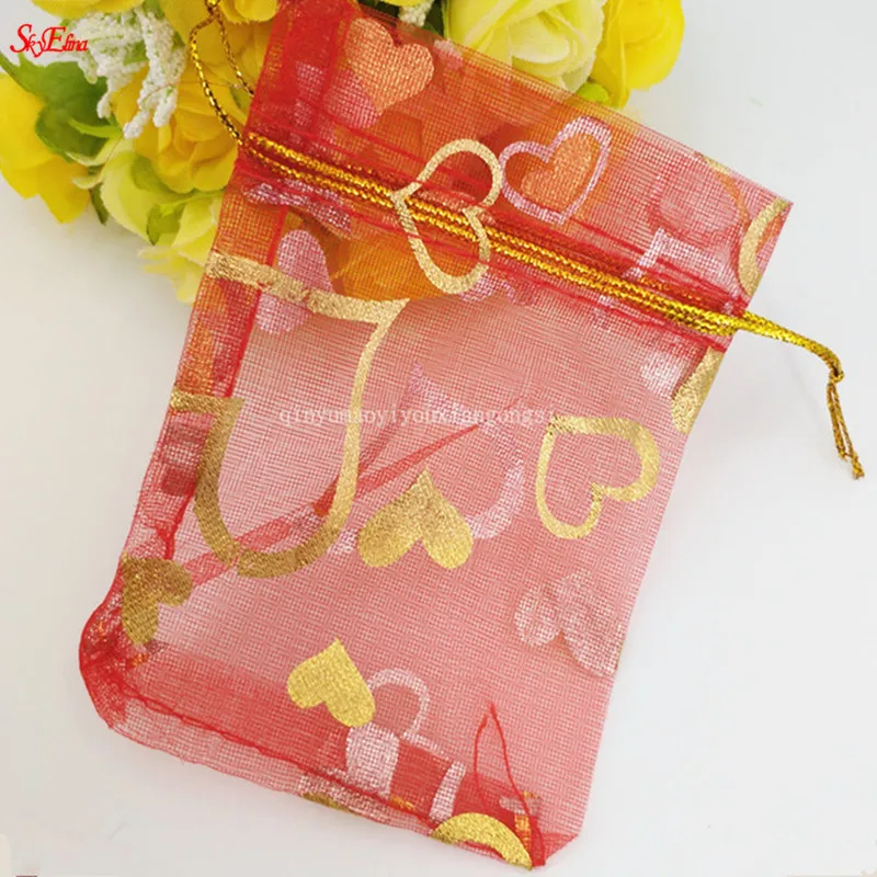 50 шт. прозрачные пакеты из органзы 7 Х9 см|pouch pouch|pouch organzapouch gift bag |