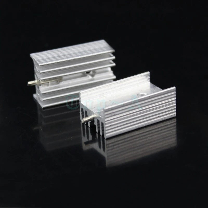 Gdstime 50 шт. 25x15x10 мм алюминиевый радиатор от 220 до с иглой|to220 heatsink|heat sinkaluminum heat sink |