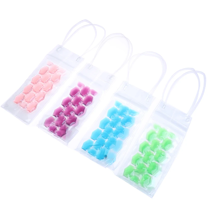 2019 New Arrival Wine Bottle Freezer Bag Chilling Cooler Ice Beer Cooling Gel Holder Carrier Portable liquor ice-cold Tools |