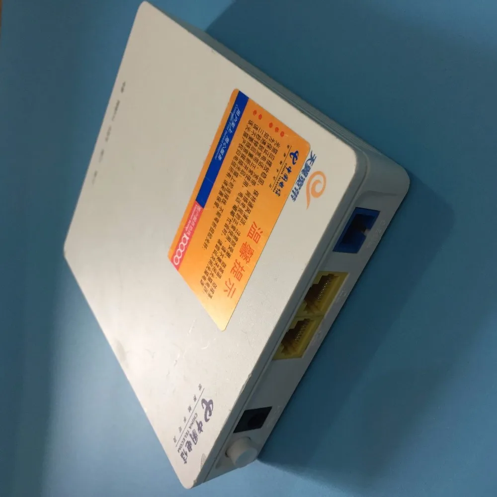 Onu epon hua wei FTTH fiberhome onu модем Подержанный старый hg8020c 1FE + 2LAN EPON ONU ONT с английской