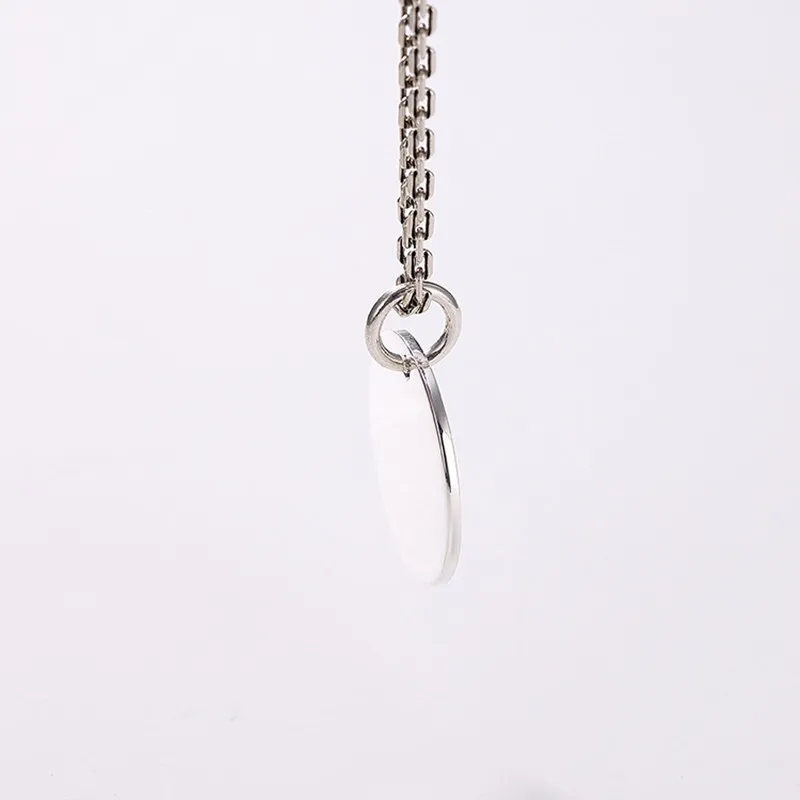 Цепочка с подвеской из серебра 100% пробы без цепочек | Украшения и аксессуары