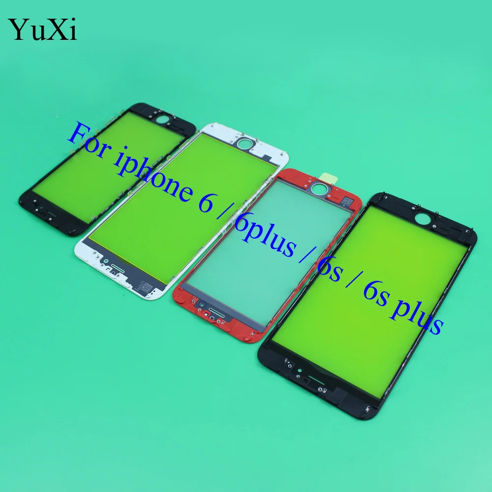 YuXi 5 дюймов стекло для iPhone 6s plus сенсорный экран ЖК передняя сенсорная панель