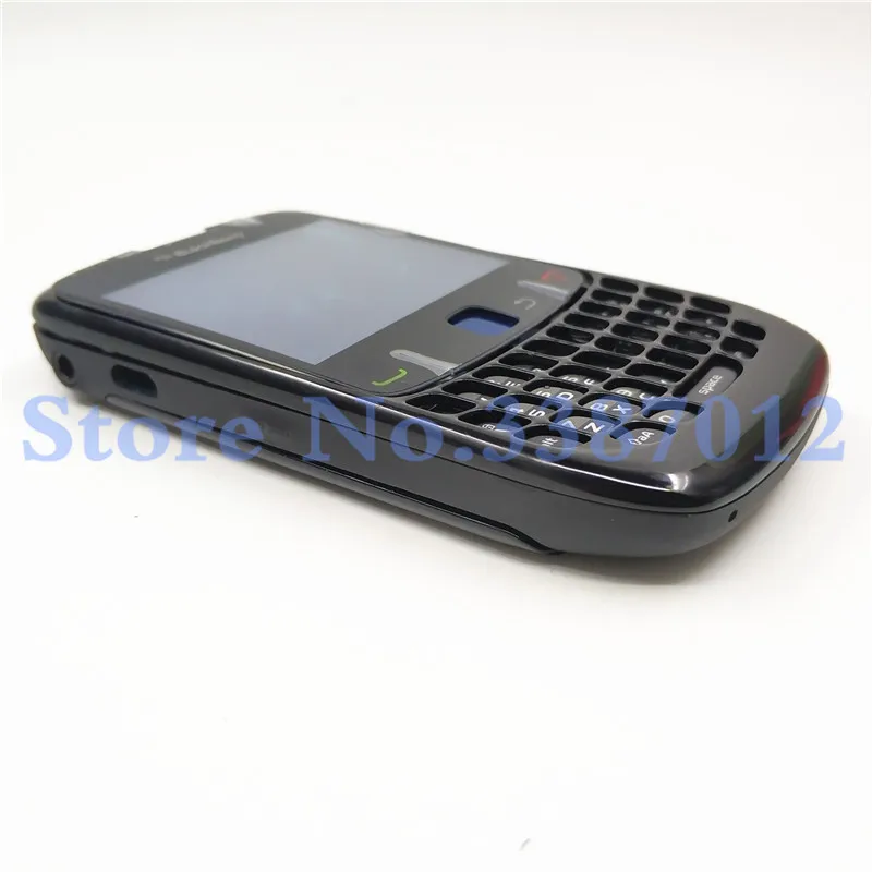 Хороший Задний Полный корпус чехол для Blackberry Curve 8520 Передняя средняя рамка пластина батарея задняя крышка клавиатура+ отслеживание